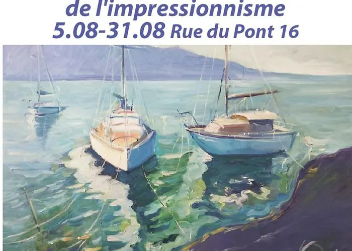 Bed & Breakfast With Splendid View In Montreux Center *