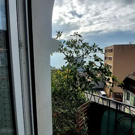 With Splendid View In Montreux Center 住宿加早餐酒店 Veytaux